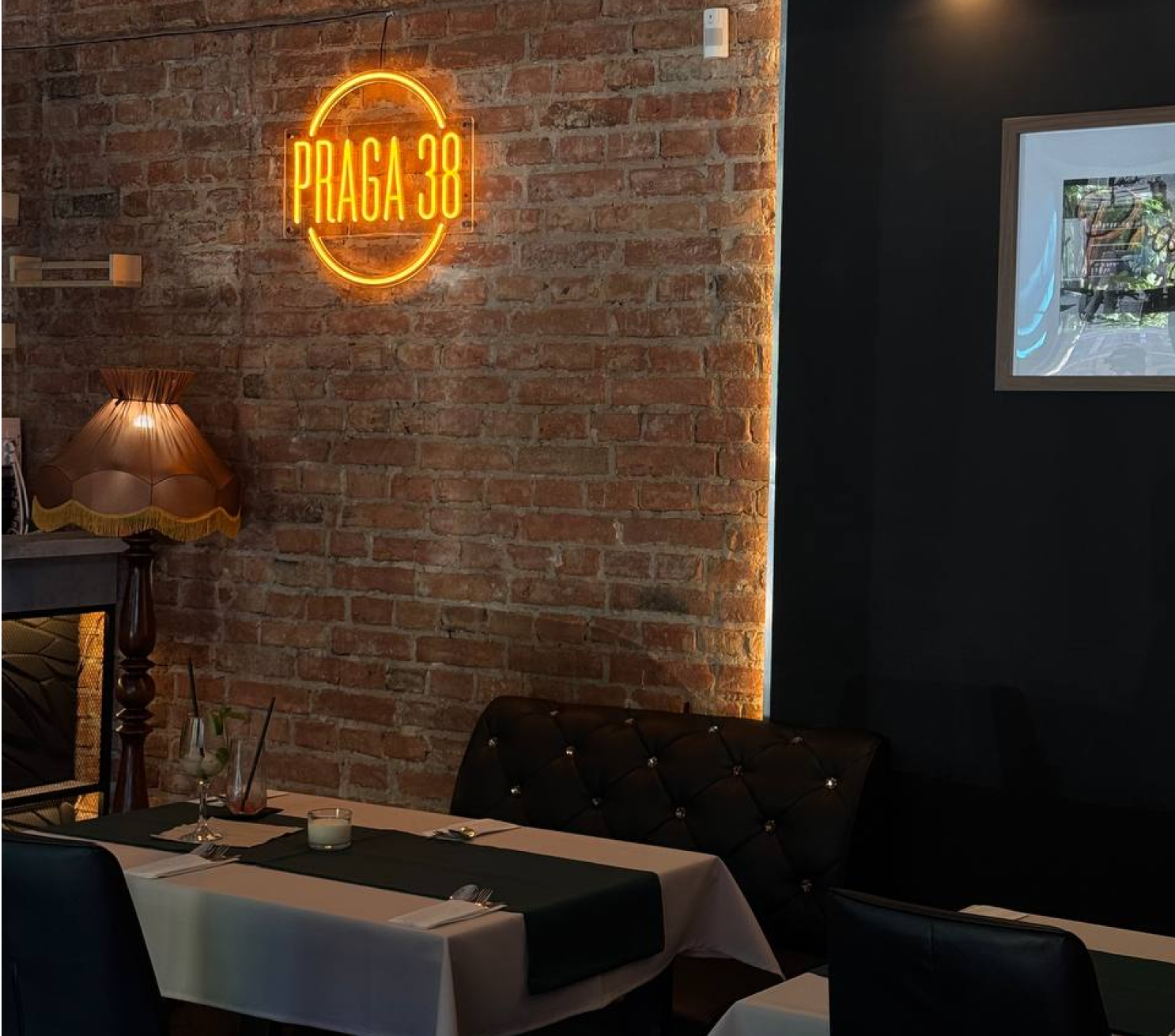 Wnętrze restauracji Praga 38